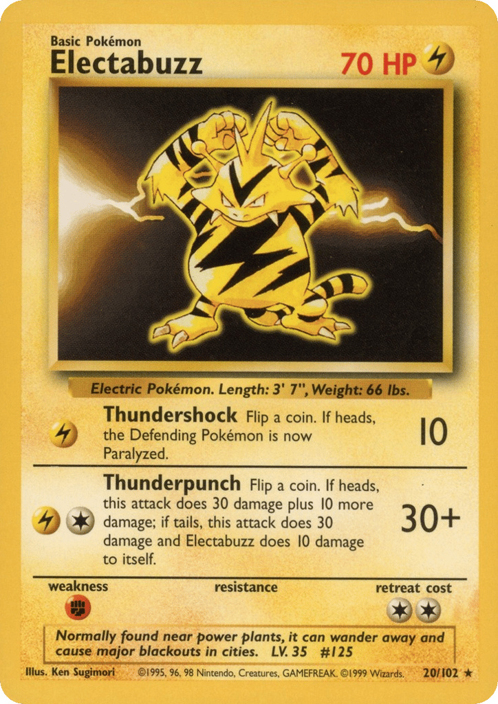 Electabuzz — Base Set