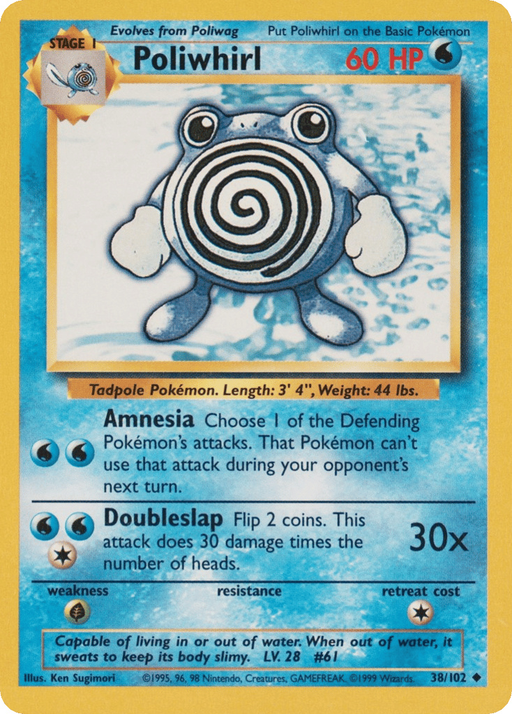 Poliwhirl — Base Set