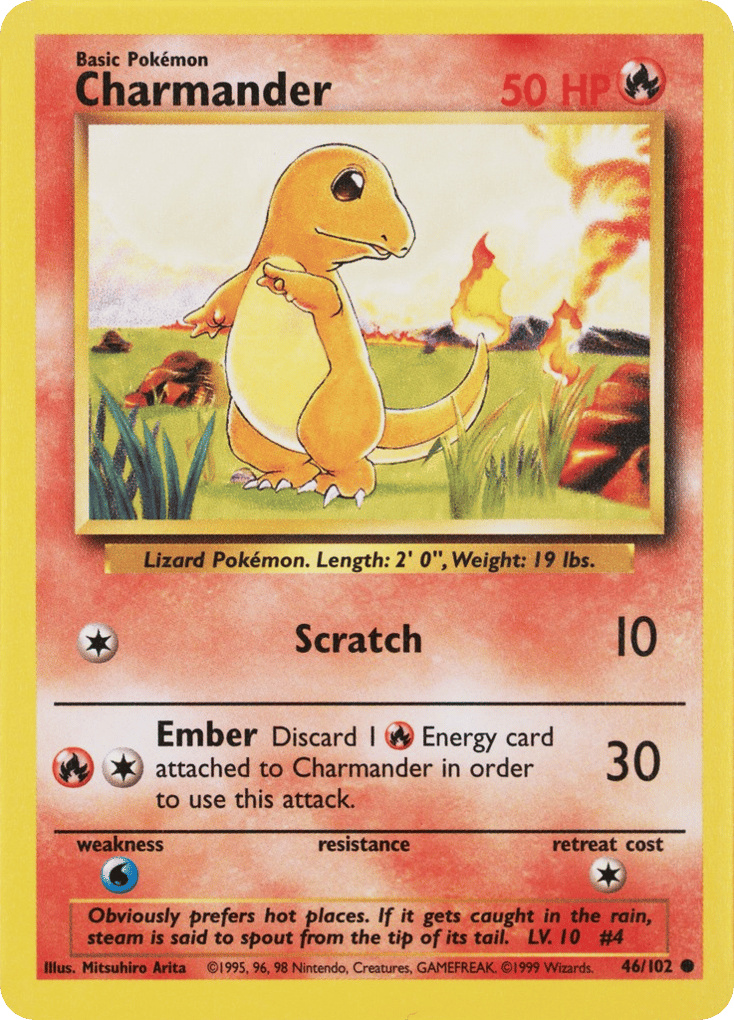 Charmander — Base Set