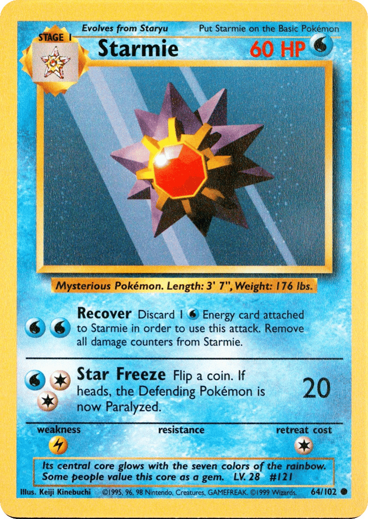 Starmie — Base Set