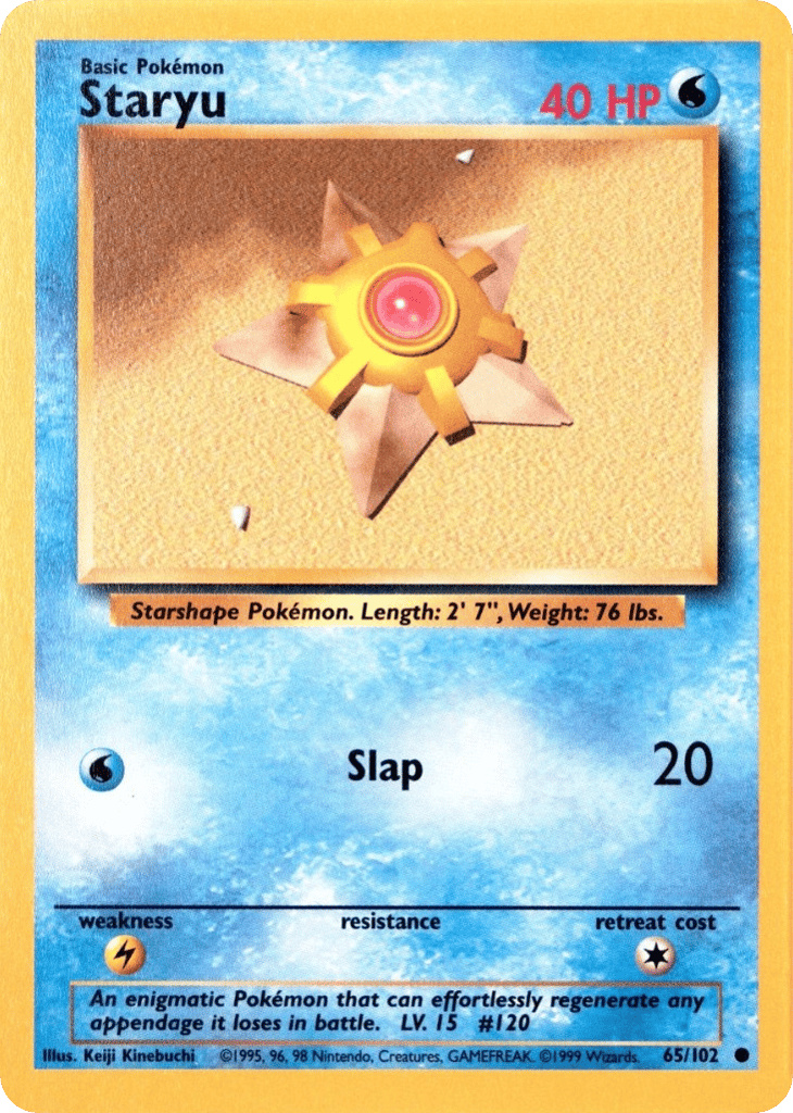 Staryu — Base Set