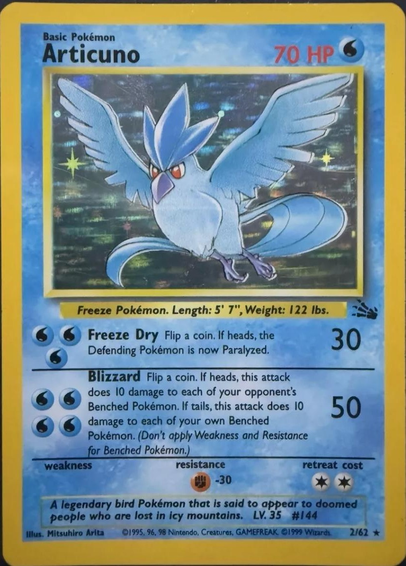 Articuno — Fossil